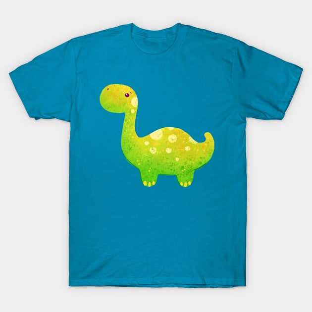 Cute Little Dino T-Shirt by Alexandra Franzese